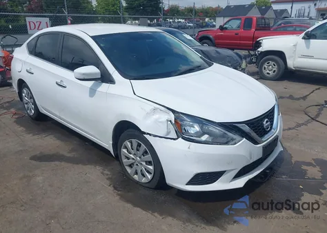 2017 Nissan Sentra Sv из США, поврежденный, VIN 3N1AB7AP1HY243016